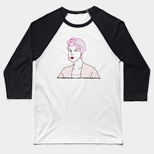 Elegant woman with a turban Baseball T-Shirt